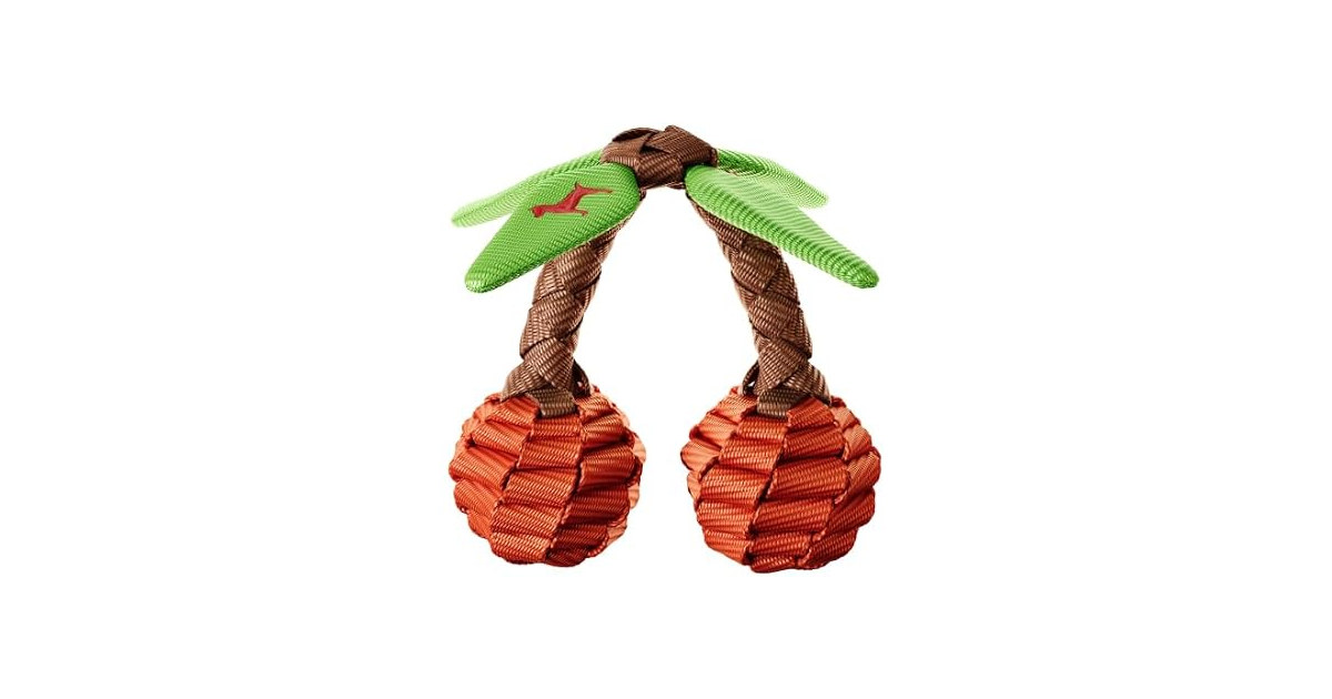 NOAH & PAW Luxury Dog Toy, Cherry