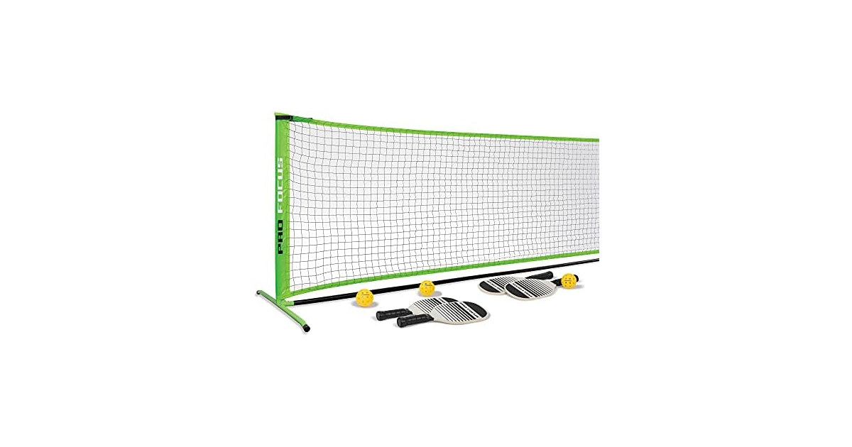 Pro Focus Pickleball Net Set