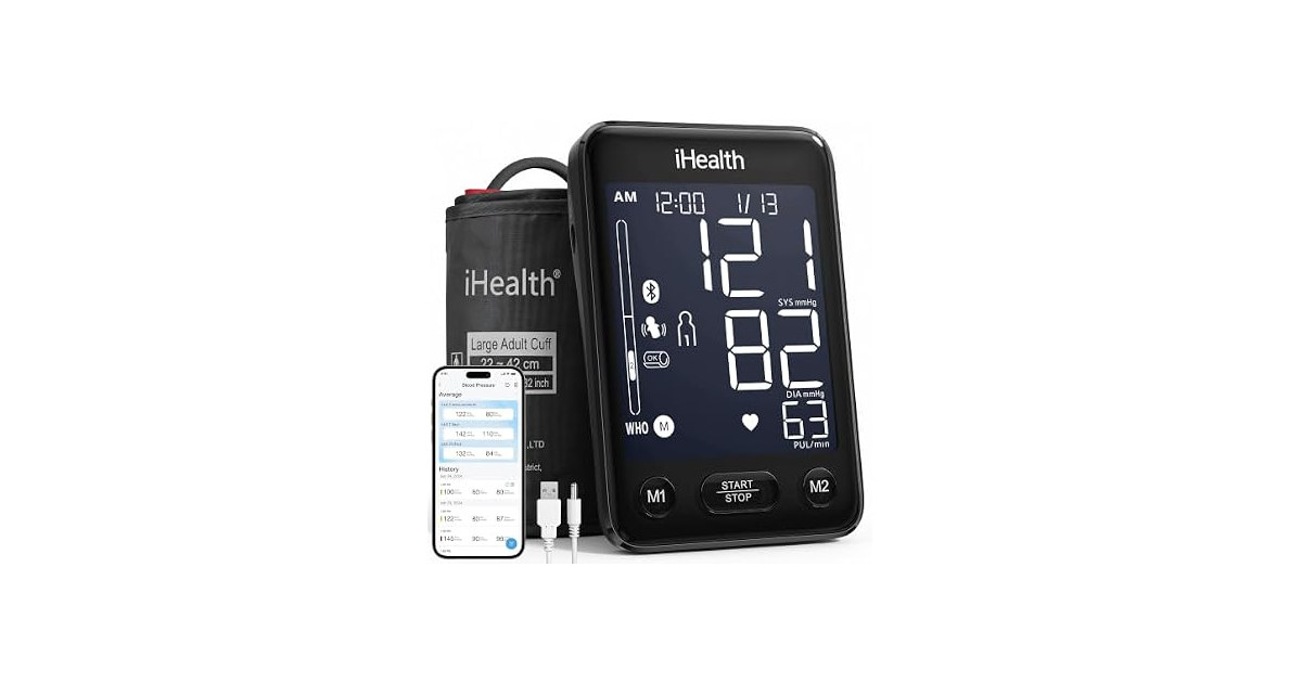 iHealth Accu Bluetooth Upper Arm Blood
