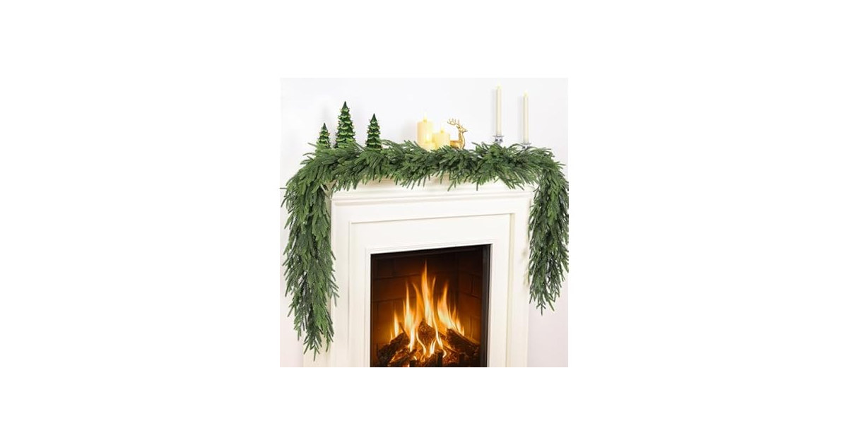 TOWPONICS 12FT(2*6FT) Garlands