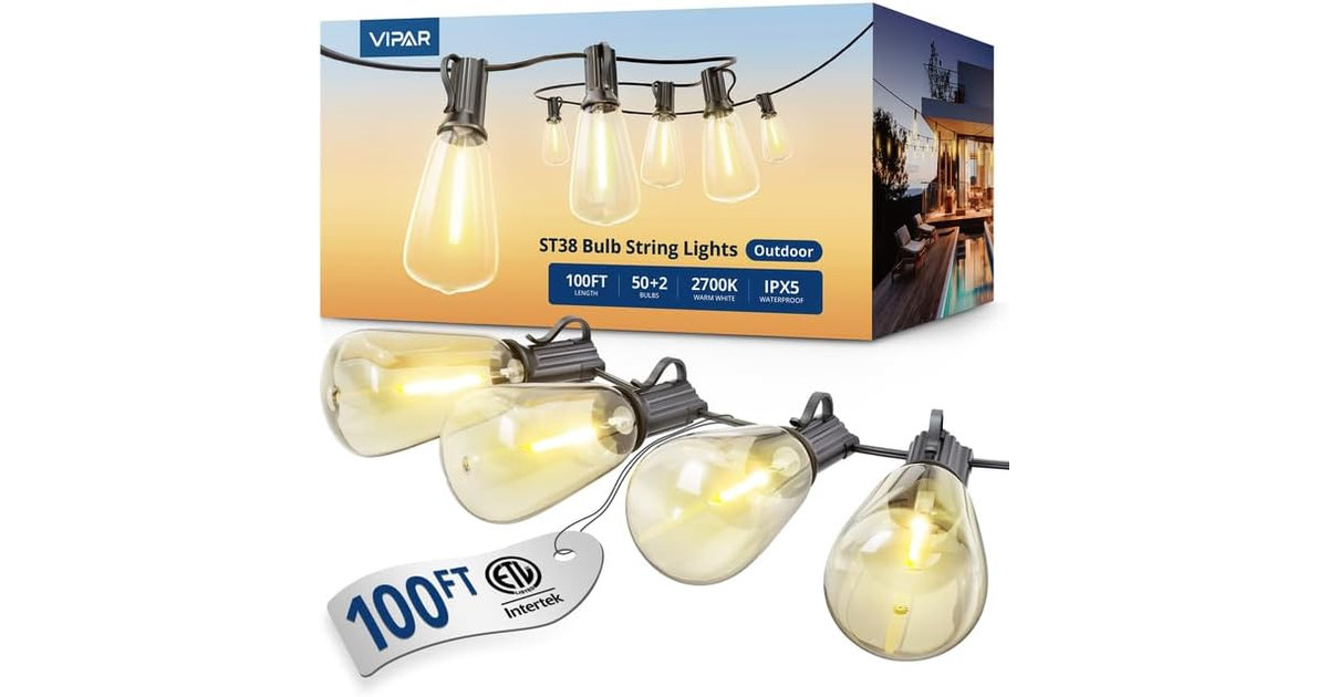 VIPAR Outdoor String Lights