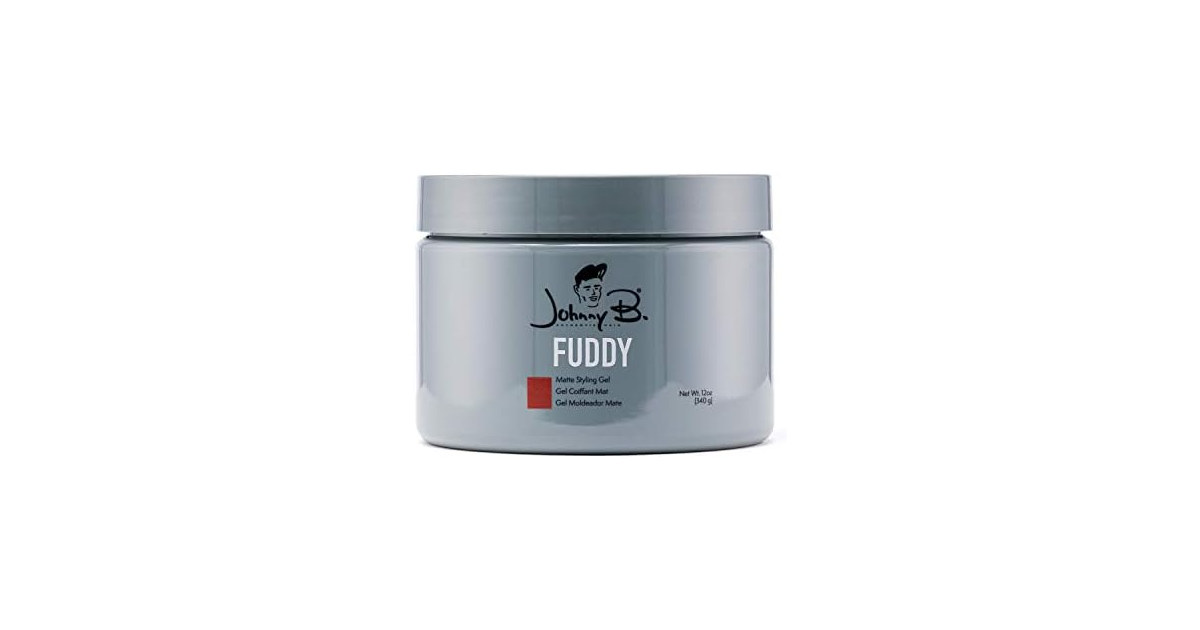 Johnny B Fuddy Matte Styling Gel, 12 oz
