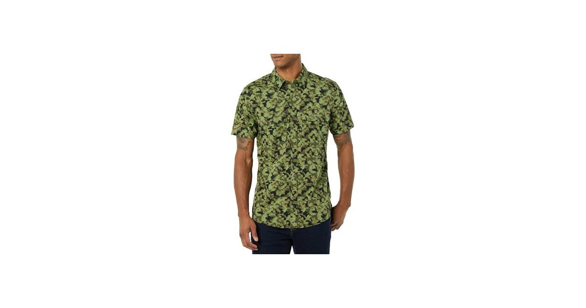 Amazon Essentials Men Two-pocket Utility Shirt