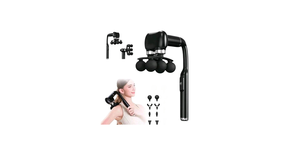 2-IN-1 6 Head Massage Gun