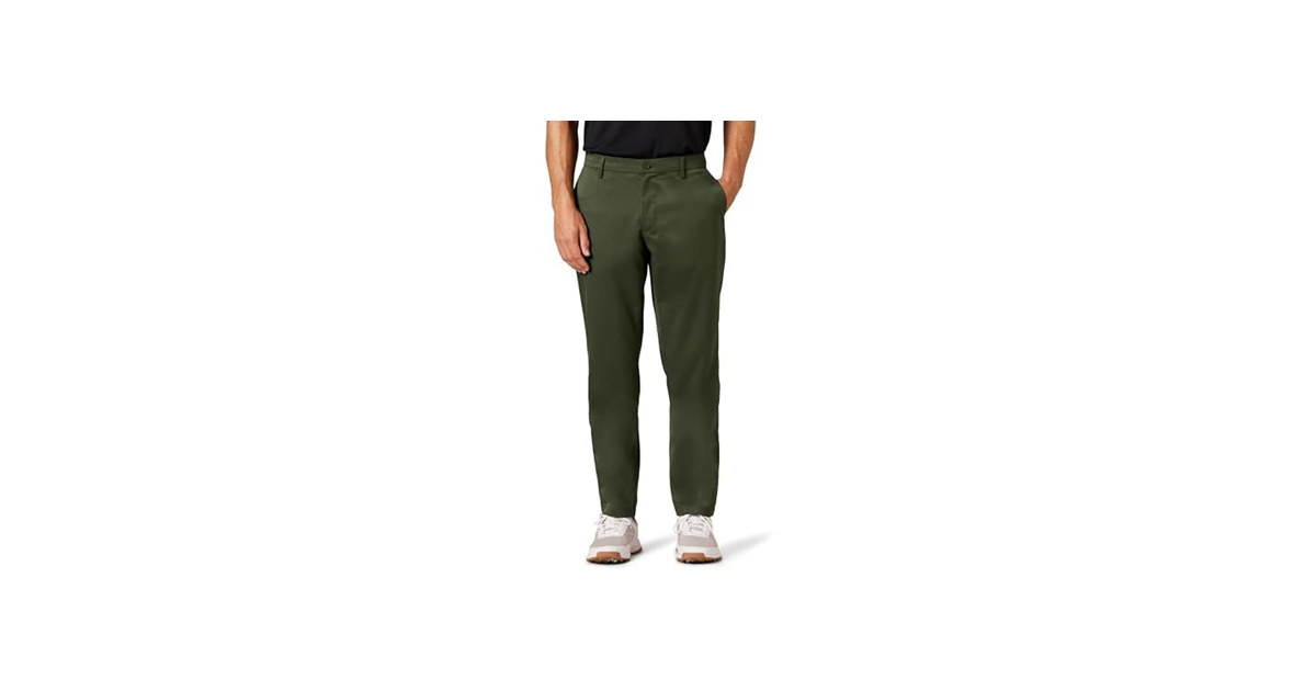 Amazon Essentials Stretch Pants Dark Olive (56x34)