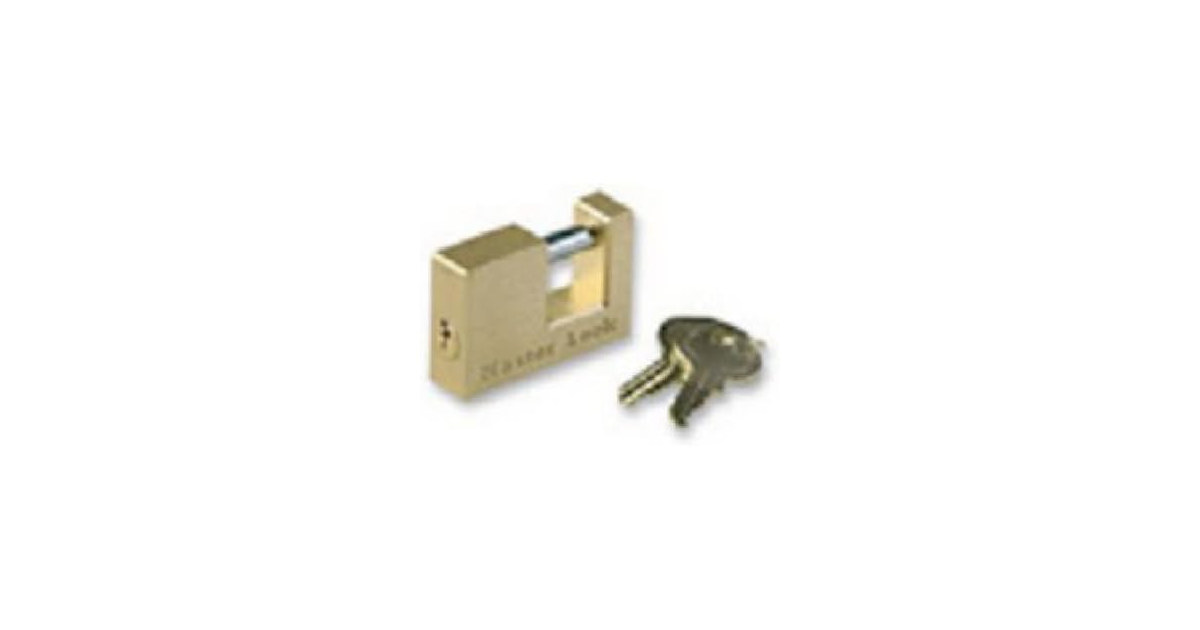 Trailer Coupler Lock, 3/4" Shackle, 4pk