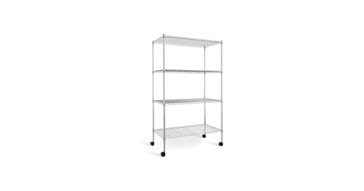 YSSOA Heavy Duty 4-Tier Shelving