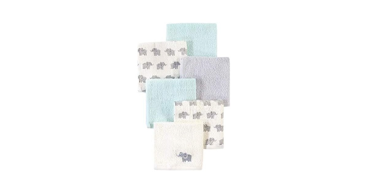 Luvable Friends Cotton Washcloths