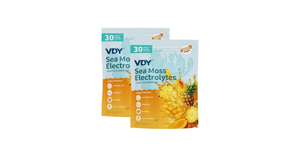 VDY Sea Moss Electrolytes, 60 Sticks
