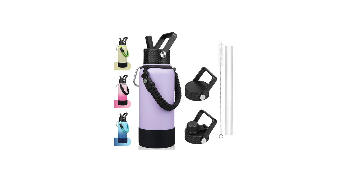 BJPKPK 32oz Insulated Water Bottles