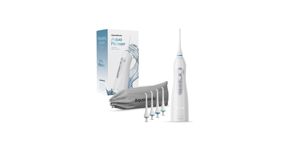 AquaSonic Aqua Flosser White