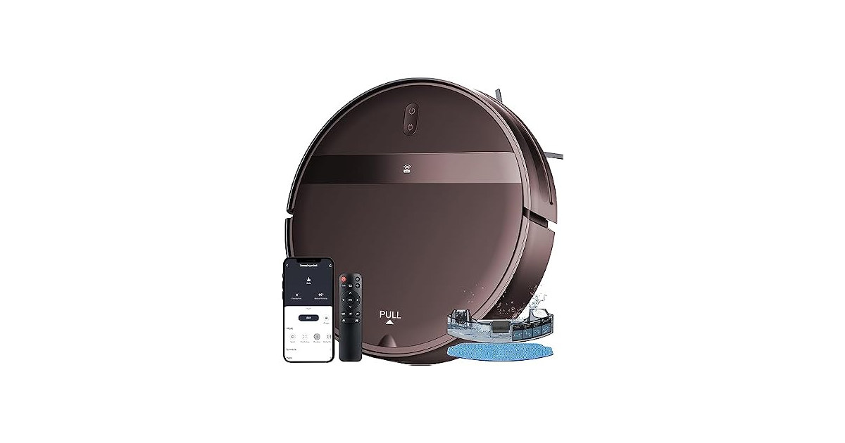 MANVINS Robot Vacuum and Mop Combo