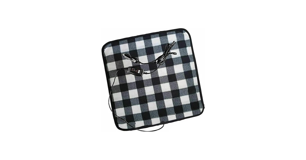 Zone Tech SE0081 Black and White Warming Pad