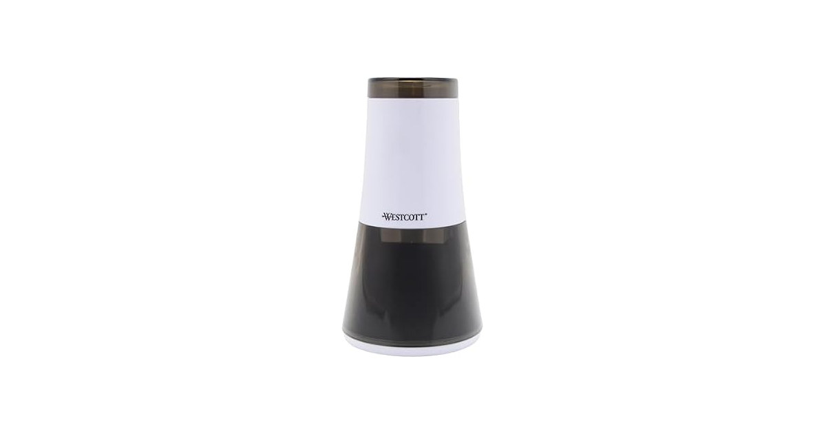 Westcott iPoint Curve Electric Pencil Sharpener
