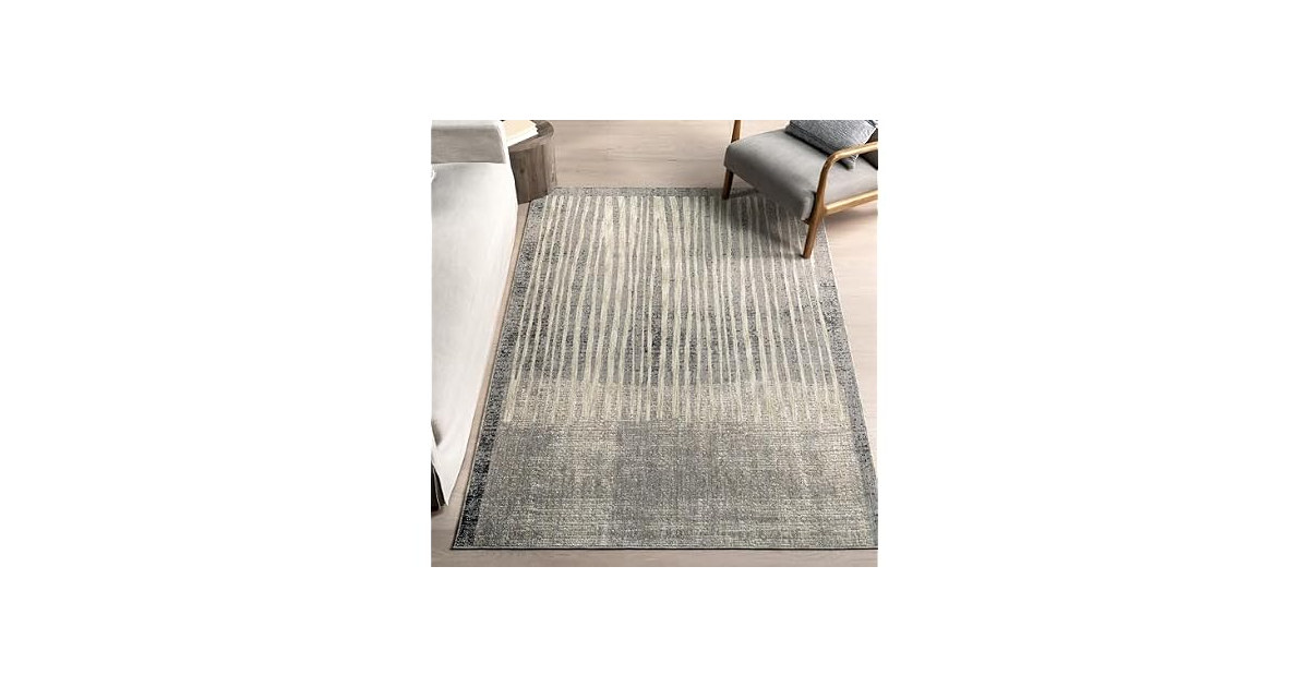 nuLOOM 5'3" x 7'6" Recycled Indoor Area Rug
