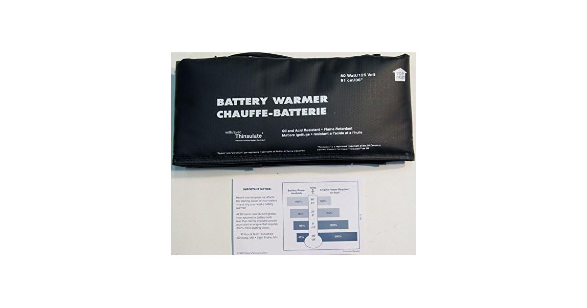 Battery Heater Blanket, 80W for GM