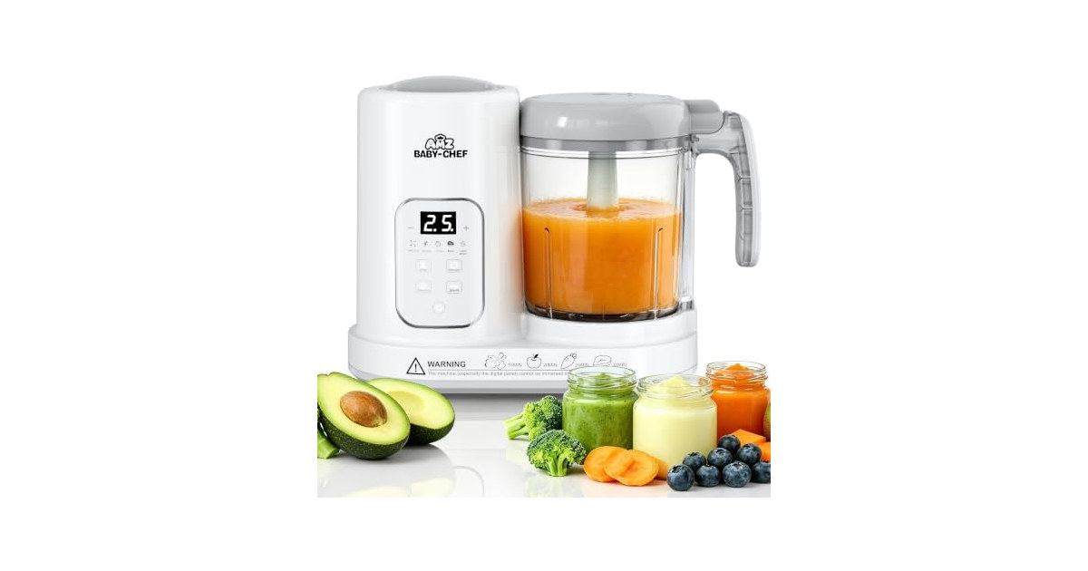 AMZBABYCHEF Baby Food Maker Pro Steamer