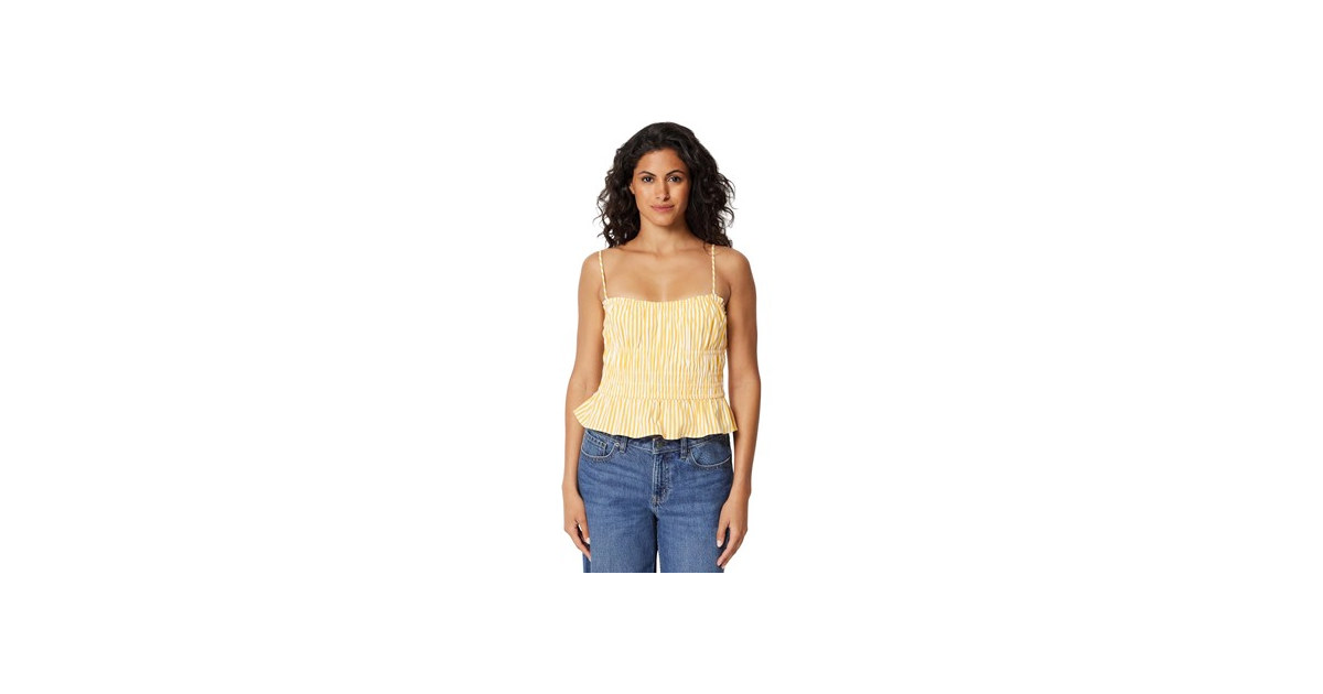 Amazon Essentials Women Regular-fit Smocked Tank