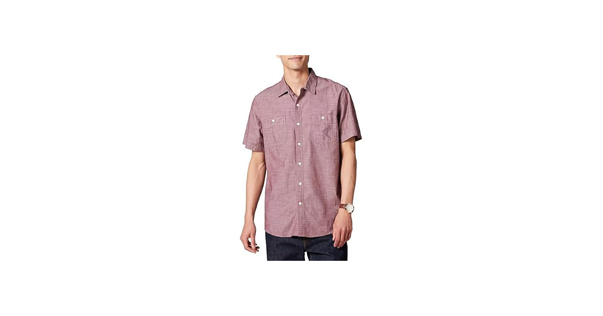 Amazon Essentials Men Slim-fit Chambray Shirt