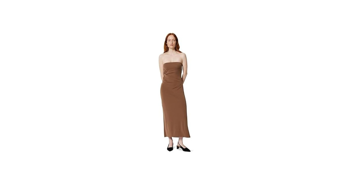 Amazon Essentials Women Slim-fit Matte Maxi Dress