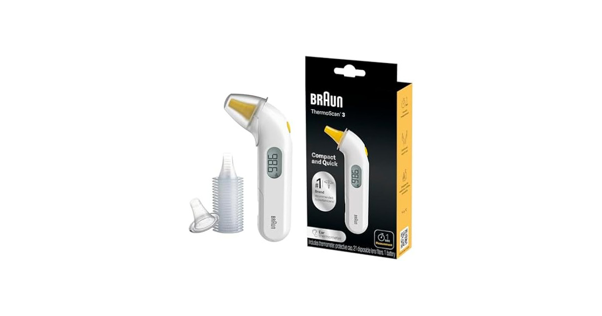 Braun ThermoScan 3 Ear Thermometer