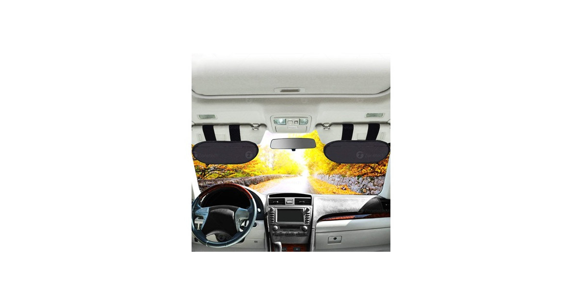 Zone Tech Car Visor Extender Sun Blocker