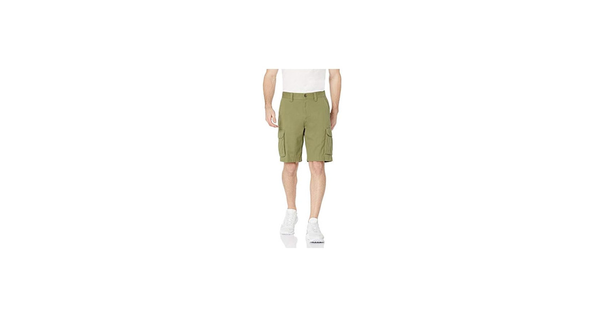 Amazon Essentials Cargo Shorts, Light Olive (42)