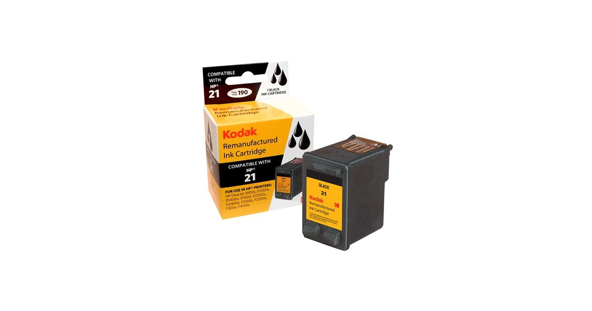 Compatible HP 21 Ink Cartridge Combo Pack (2 Black)