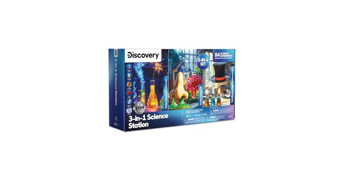 Discovery 3-in-1 Science Station