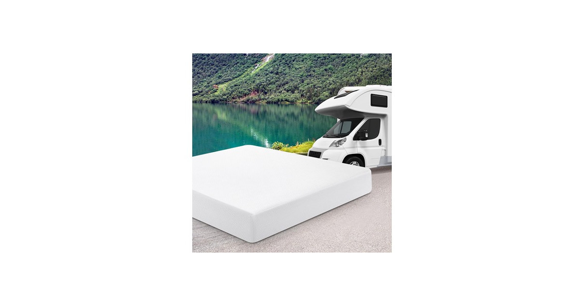 10in Short King RV Mattress Gel Foam
