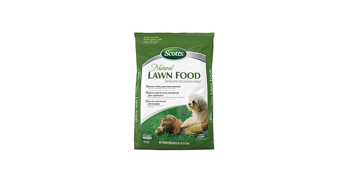 Scotts Natural Lawn Food, Lawn Fertilizer