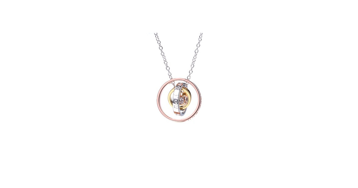 Tri Color I Love You Pendant