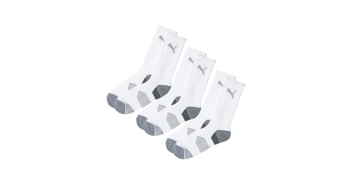 PUMA Golf Unisex Adult Modern Socks, Bright