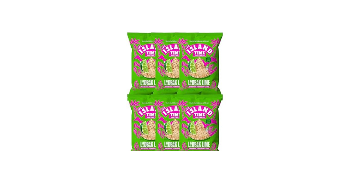 Island Time Chips | Laidback Lime 6-Pk