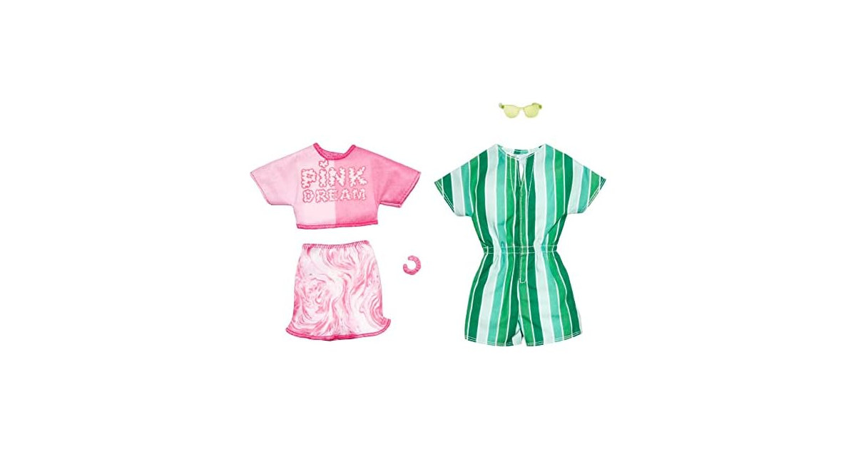 Barbie & Ken Fashions 2-Pack Clothing &