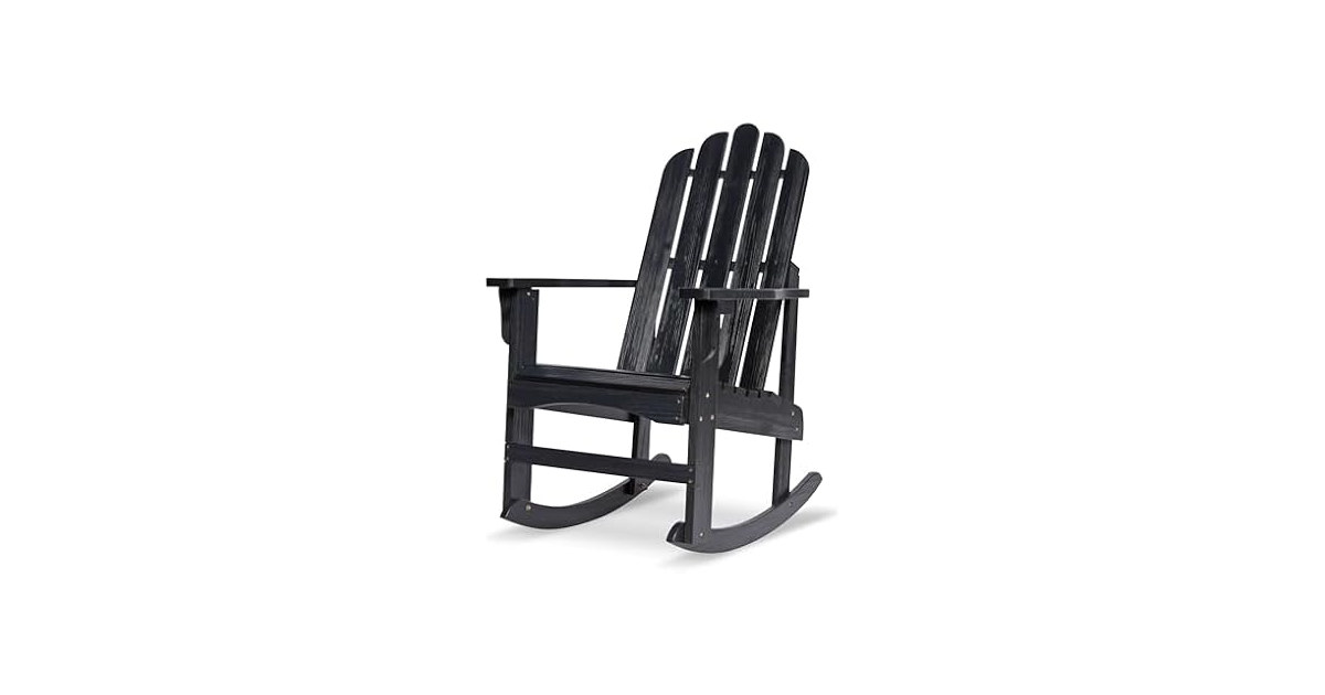 Shine Company Marina II Rocking Adirondack Chair