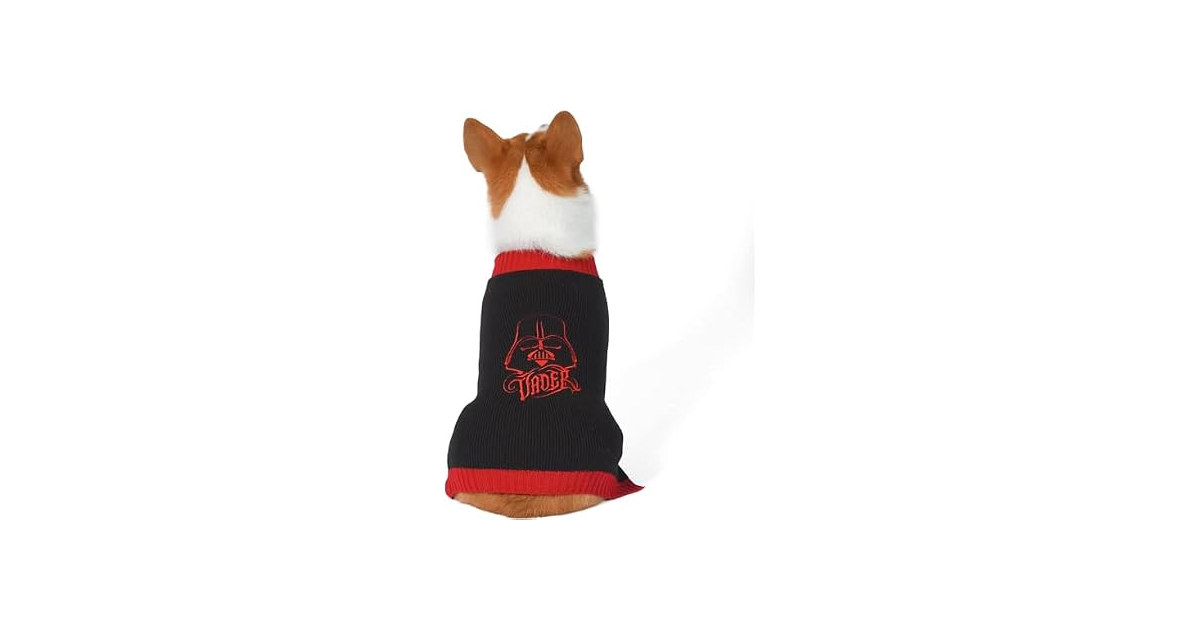 Star Wars for Pets Darth Vader Dog Sweater, XSmall