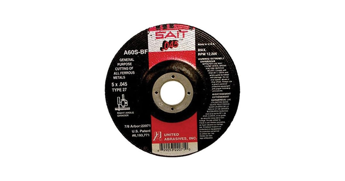 United Abrasives-Sait Abrsv Cut Whl,