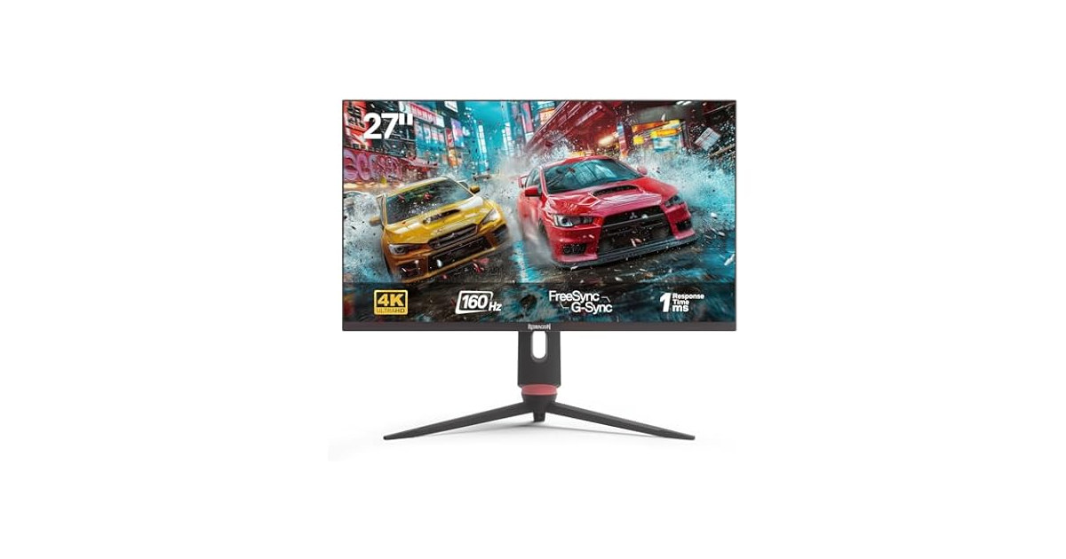 Redragon 27" 4K Flat Gaming Monitor