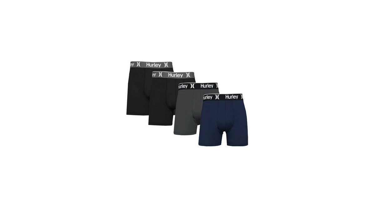 Hurley Mens Boxer Brief Underwear