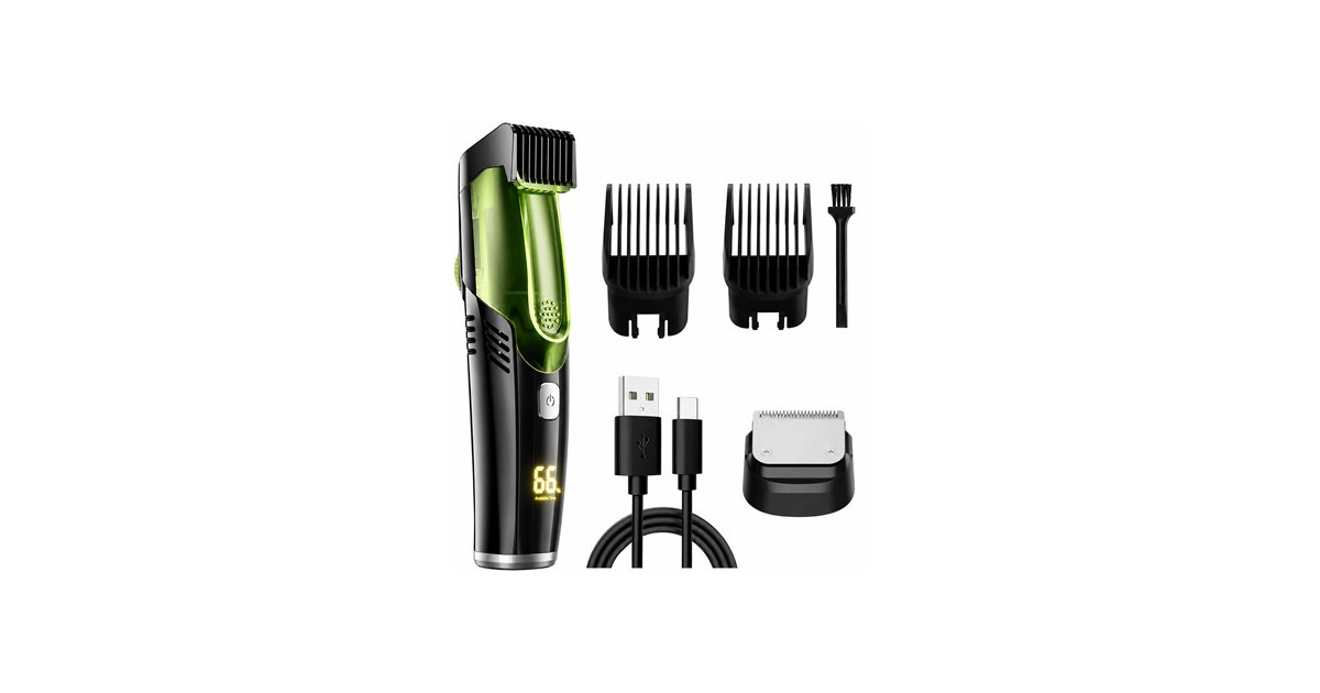 Vacuum Beard Trimmer