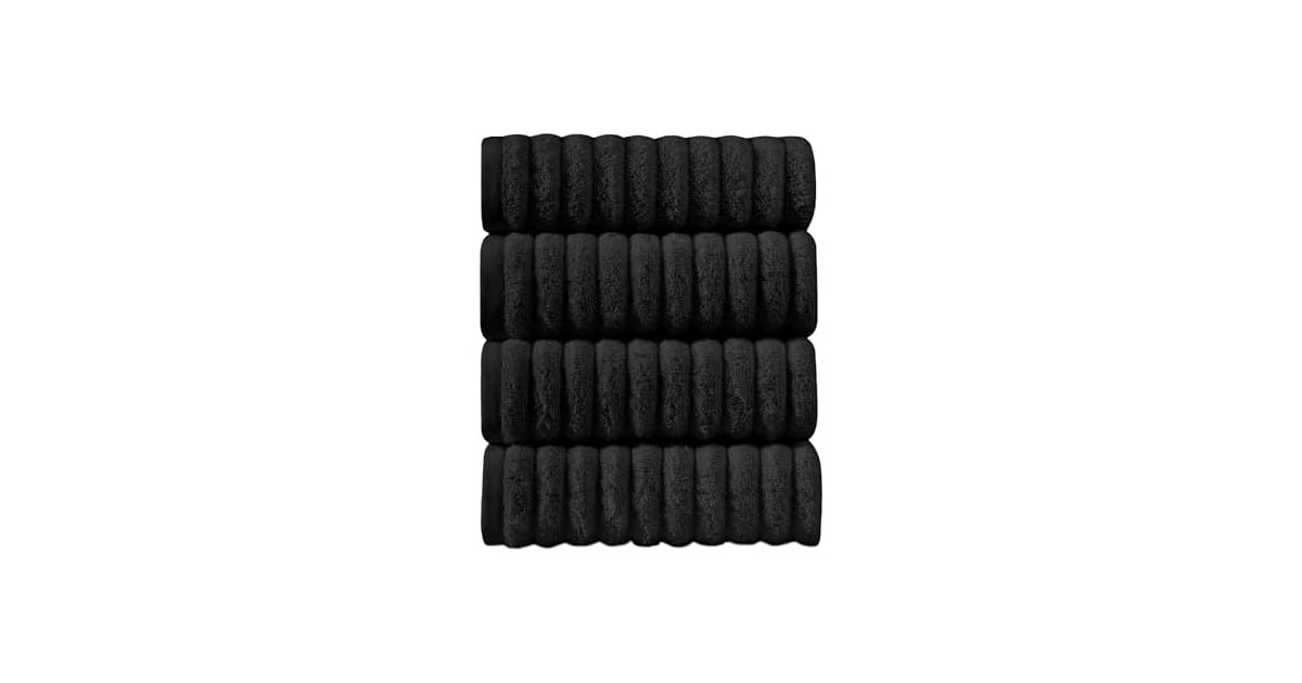 Elegant Comfort Luxury 100% Turkish Cotton Corduroy 4Pk