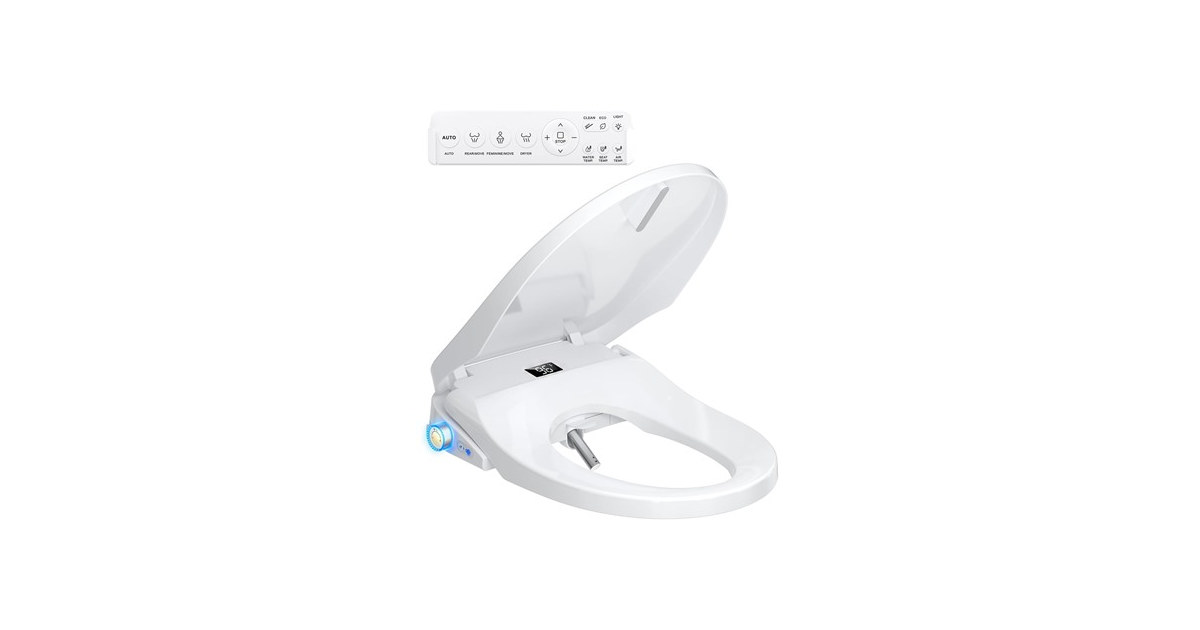 RUIFQ Bidet Toilet Seat Elongated