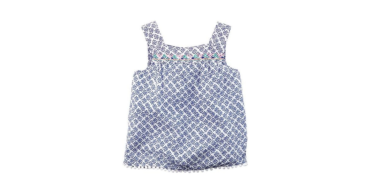 Carter's Woven Fashion Top, Print, 9