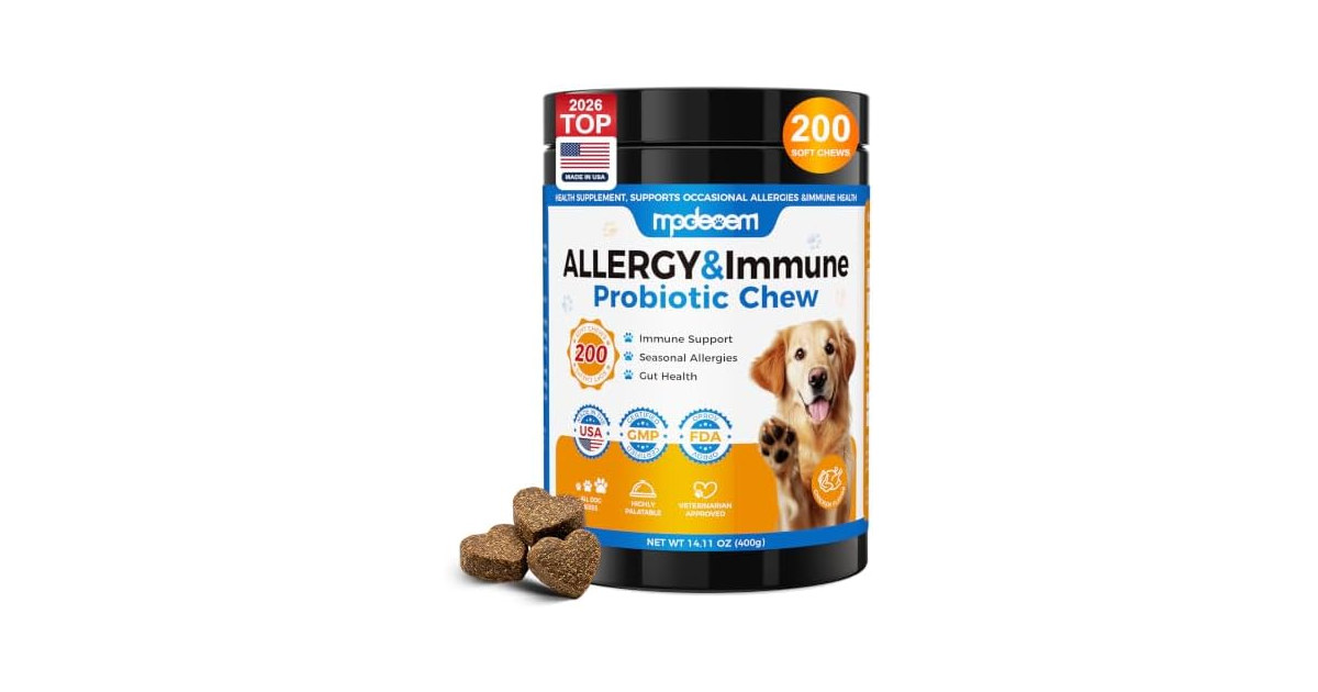 Mpdeoem Dog Allergy Chews -(200 Ct)