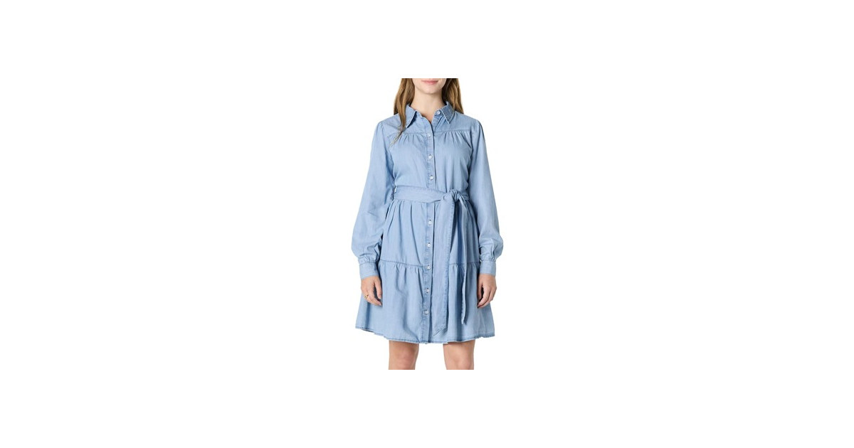 Amazon Essentials Women Chambray Shirtdress