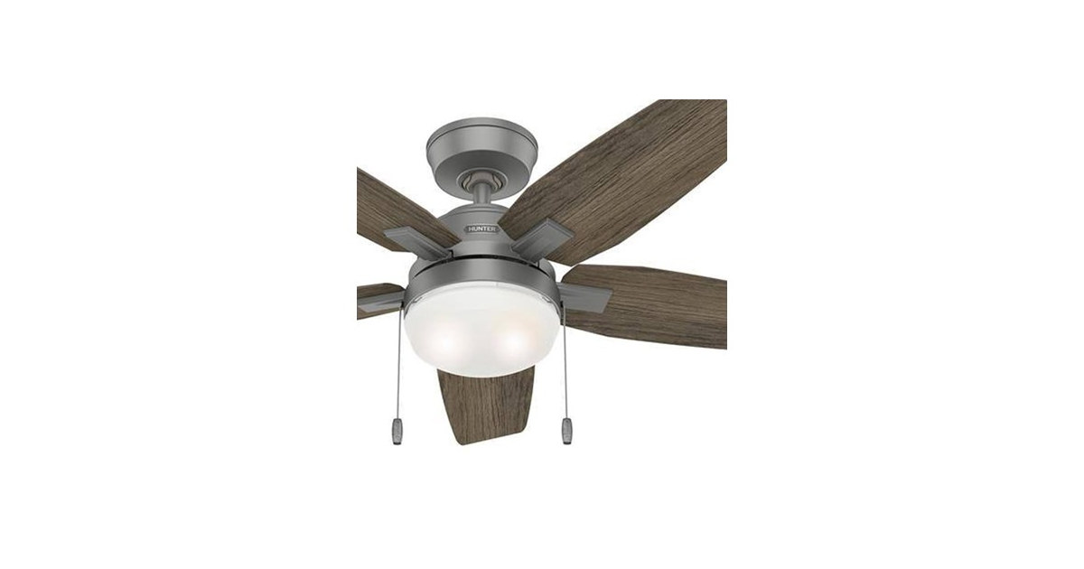 Hunter Fan 44" w/ Light and Pull Chain