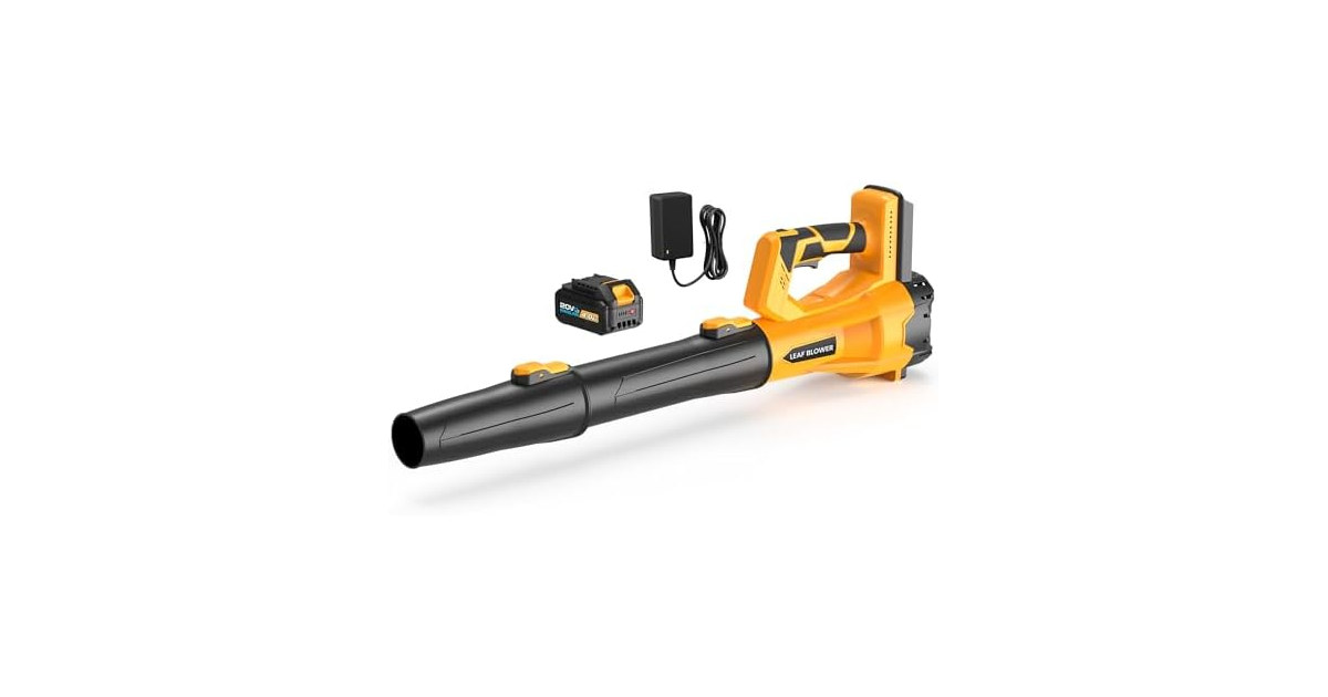 Steelite Cordless Leaf Blower with 4.0Ah Battery