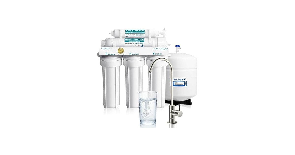 APEC Water WQA 5-Stage Under Sink Water Filter System
