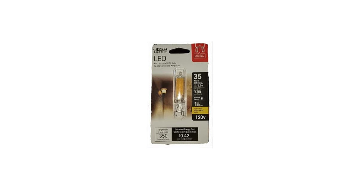 Felt Electric LED (1) G9 - 35 Watt 120 V
